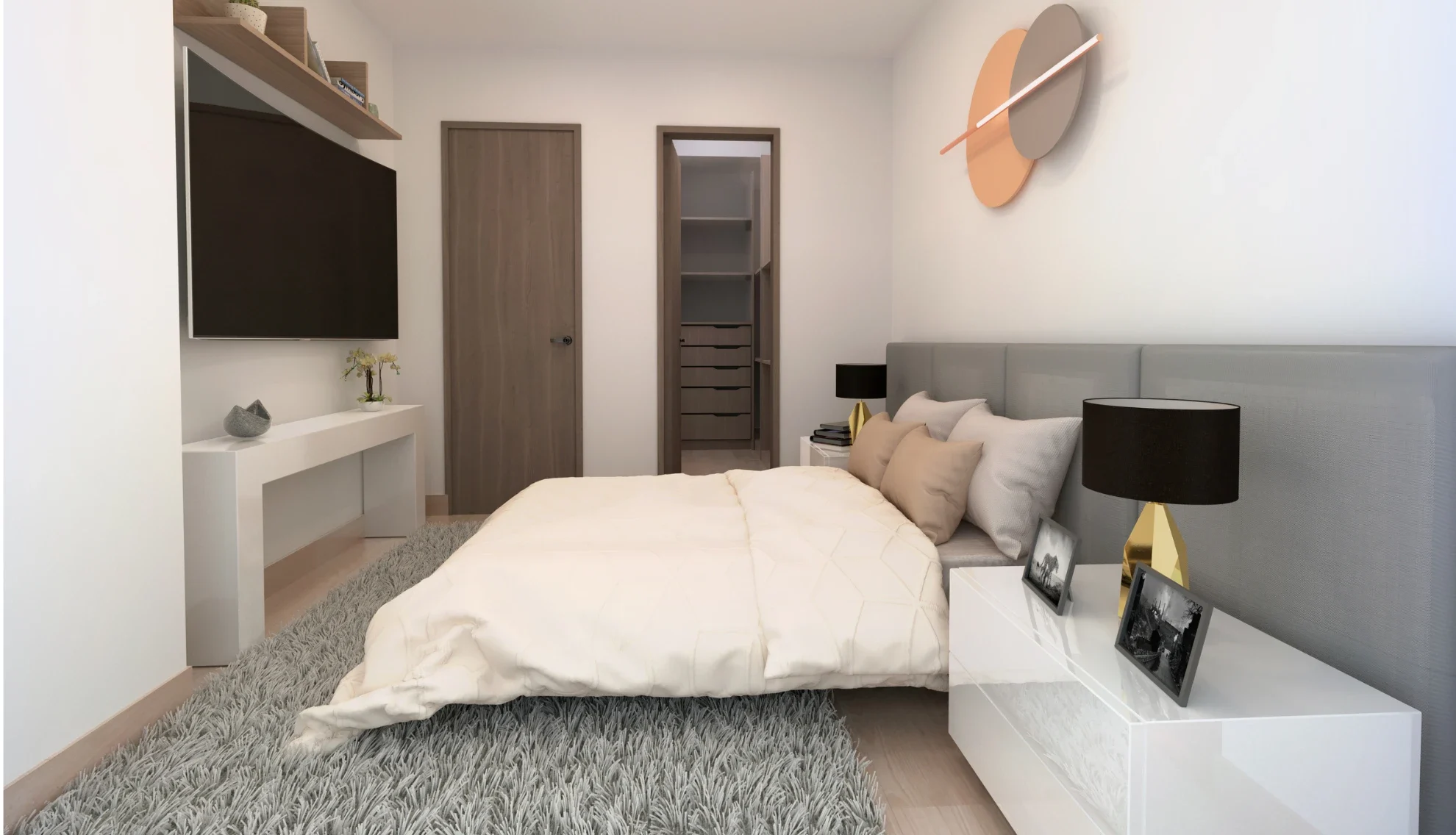 proyecto de vivienda campestre en la sabana de bogota chia santo domingo de fagua tipo de casa alcoba principal piso 3