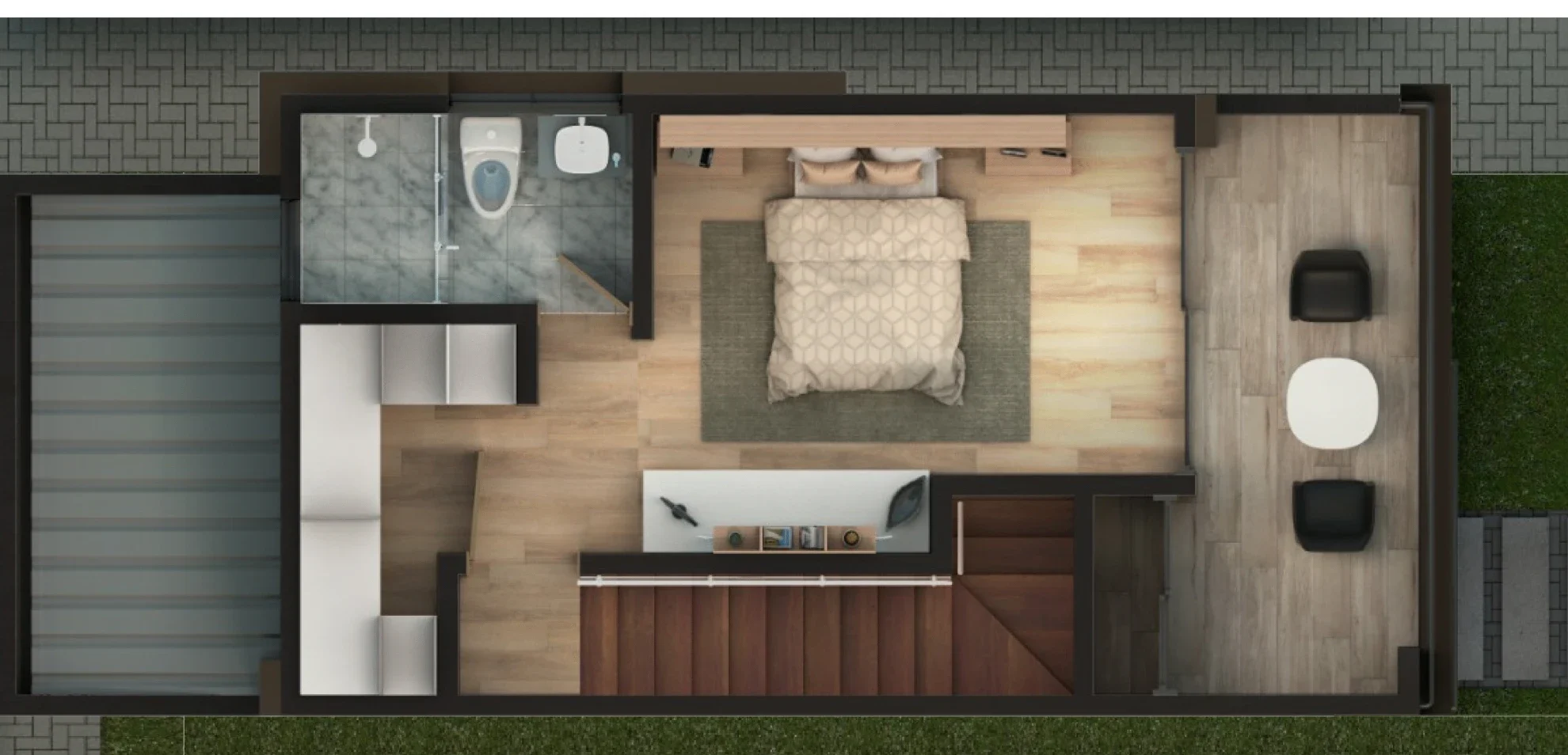 proyecto de vivienda campestre en la sabana de bogota chia santo domingo de fagua tipo de casa planta piso 3