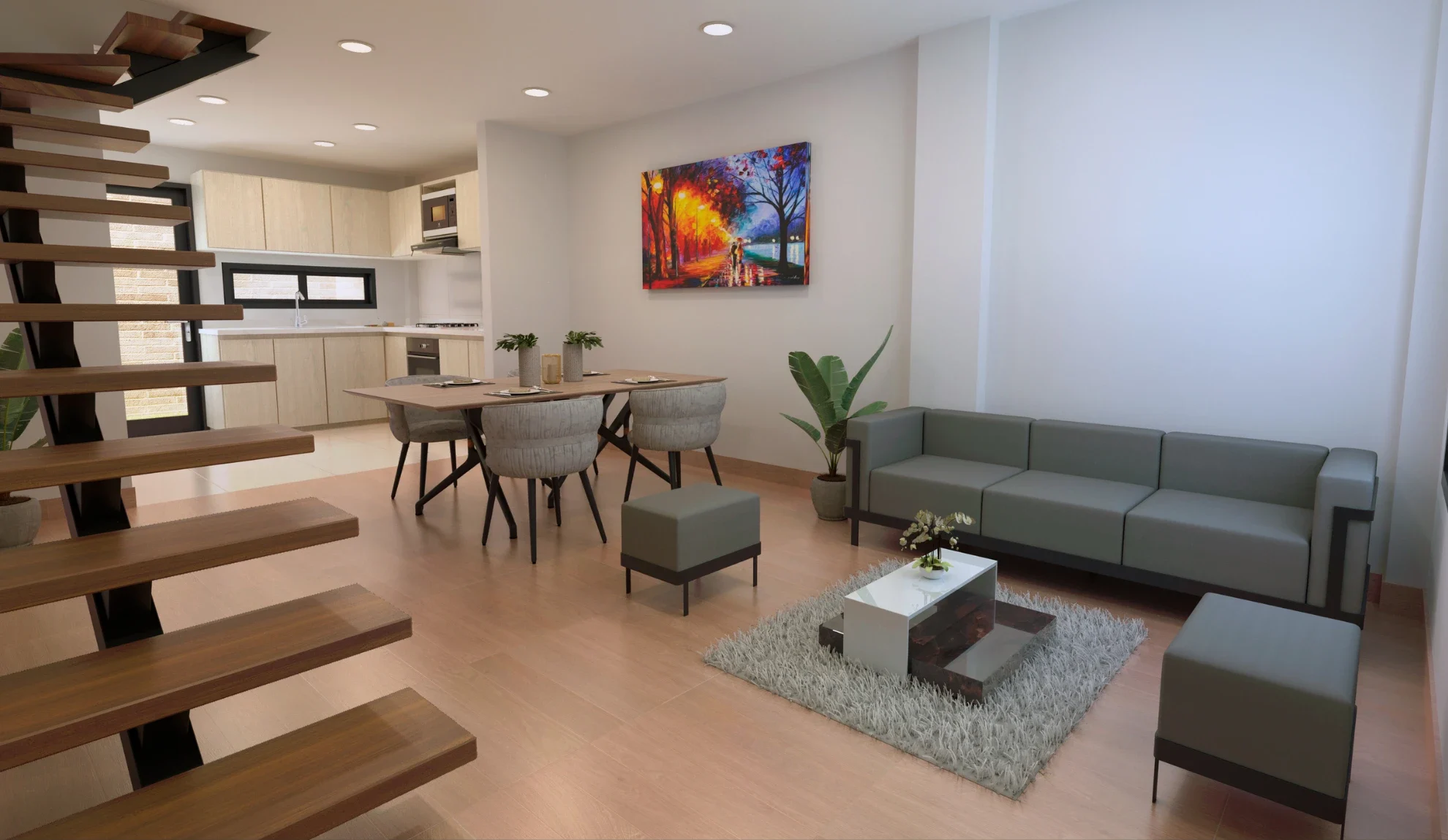 proyecto de vivienda campestre en la sabana de bogota chia santo domingo de fagua tipo de casa sala 2